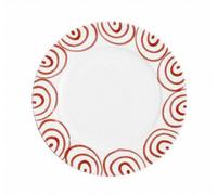 Gmundner Keramik Rotgeflammt Piatto da Portata Buongustaio D: 27 CM / H: 2 CM