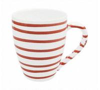 Gmundner Keramik Rotgeflammt Tazza Colazione Max 0,3 L / H: 10,5 CM