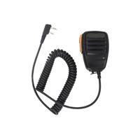 GMVGKLCPCF 5 pz Microfono altoparlante da spalla portatile 2 pin PTT adatto for Baofeng Adatto for Kenwood TYT TK-780 TK-750 Radio Walkie-Talkie Megafono