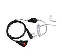 GMVGKLCPCF Auricolare a tubo acustico ad aria radio bidirezionale for lampada Microfono a 2 pin tipo K Adatto for walkie-talkie portatile for Baofeng UV-5R Kenwood