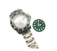 GMVGKLCPCF Kit cassa for orologio in acciaio inossidabile da 40 mm, adatto for accessori for orologi for movimento automatico NH35/36. Manutenzione(Strip steel belt kit)