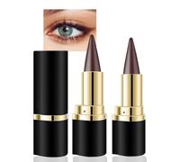 GmwyCzV 2 Pezzi Eyeliner Matte Quick-Dry, Penna Gel Marrone, Impermeabile Opaca Rapida Asciugatura, Cosmetico Duratura Trucco, Non Macchia