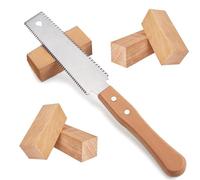 GmwyCzV Sega Giapponese Falegname, Sega Giapponese per il Taglio Fine del Legno, Sega per Legno Manuale Tirare Professionale, Doppio Edged 11/17 TPI Flush Cut Saw, per Trimming Pruning Woodworking