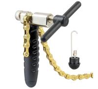 GmwyCzV Smagliacatena Bici Universale, Strumento per Catene e Rivetti, Kit Manutenzione Bici, per Catena Bicicletta Rimuovere e Installare Catena Interruttore, per 6-7-8-9-10-11-12 Velocità Bicicletta