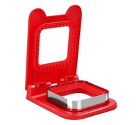 GmwyCzV Tagliapane per Bambini, Rosso Stampo per Panini, Set per Sandwich Senza Crosta, Piazza Stampo Antiaderente per Panini, Stampi per Panini Fai da te per Pane per Bambini e Ragazze