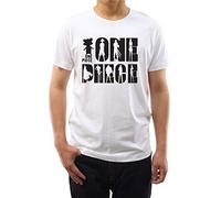 GMYG Maglietta Giapponese One Ruffy Piece Luffy Squadra dei Pirati Anime T-Shirt da Uomo a Maniche Corte Premium con Stampa Grafica, 100% Cotone(Bianco,XL)