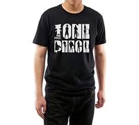 GMYG Maglietta Giapponese One Ruffy Piece Luffy Squadra dei Pirati Anime T-Shirt da Uomo a Maniche Corte Premium con Stampa Grafica, 100% Cotone(Nero,S)