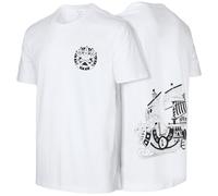 GMYG Thousand Sunny Nave Pirata Pirate Ship One Ruffy Piece Monkey D Luffy Maglietta da Uomo Giapponese Anime Alta qualita 100% Cotone T-Shirt(Bianco,XL)