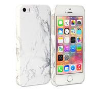 GMYLE iPhone 5 / 5S Custodia Case Cover Ultra Sottile per Apple iPhone 5 / 5S [Marmo Bianco]