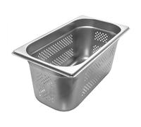 GN 1/3 gastronormbehälter bartscher cuve gN en acier inoxydable 5,7 l, profondeur 150 mm, perforé