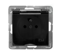 GN.1-KR.Z/U IP44 Nero opaco IMPRESJA GPH-1YZ/M/33/D