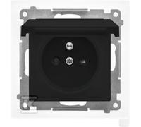 GN.1-KR.Z/U IP44 Nero opaco SIMON55 TGZ1BCZ.01/149