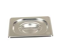 GN - Coperchio Gastronorm 1/6 in acciaio INOX GVK ECO