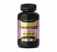 GN Gommose Creatine Pro 60 Caramelle Masticabili di Creatina per Uomini e Donne