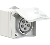 GN.N/T PRZLO.ZA. 16A/5P/400V DESIGN IP44 865-6V