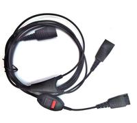 Jabra GN1200 Universal Smart Coiled Cord,Black,88011-99