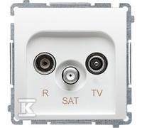 GN.RTV-SAT BIANCO BMZAR-SAT10/P.01/11