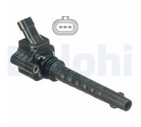 DELPHI Bobina d'accensione 12V Sistema Di Accensione GN10528-12B1 Compatibilità con OPEL COMBO Cassone/Furgonato/Promiscuo X12 Combo Combi/Tour X12, FIAT GRANDE PUNTO 199 500X 334 BRAVO II 198