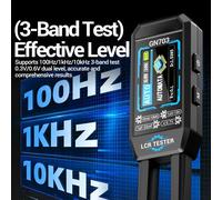 GN702 USB Ricaricabile LCR Pinzetta Tester per Test Componenti di Precisione