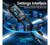 GN702 USB Ricaricabile LCR Pinzetta Tester per Test Componenti di Precisione