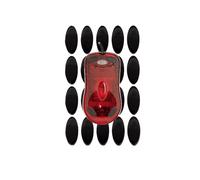 GNAFETS Pattini di ricambio per mouse in PTFE compatibili con Microsoft IntelliMouse Series (1.1, 3.0, 4.0, Optical, Explorer 2.0) - Precision Glide per prestazioni fluide, durevoli (confezione da 2)