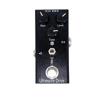 GNAFETS Ultimate Drive Overdrive - Pedale per effetti per chitarra, ispirato a OCD, con cavo di alimentazione USB da 9 V