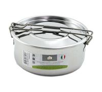 Gnali Portavivande termico inox pentolino (14x6,5cm) VIVI Silver SP14