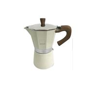 GNALI & ZANI Espressokocher Venezia 6 Tassen Creme crema