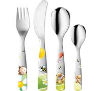 gnali & zani Posate per Bambini - Set di 4 Pezzi - Orsetti