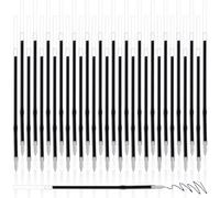 GNALIA 60 Pezzi Ricariche 0.7Mm Ricariche Ricambio Per Penna A Sfera Ricarica Penna A Sfera Penna Pen Ricarica Nera Rollerball Refill Compatibile Con La Maggior Parte Delle Penne A Sfera (107Mm Nero)