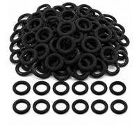 GNALIA Elastici Capelli Bambina 200 Pezzi, Neri, Piccoli, Per Neonati, Ragazze E Donne, Coda Di Cavallo E Trecce, In Poliestere Morbido Senza Metallo, Diametro 2,5 Cm, Elastici Resistenti E Delicati,
