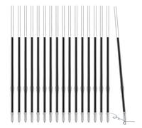 GNALIA Refill Parker, 60 Pezzi, Ricariche Per Penna Retrattile A Gel, Punta 0.7 Mm, Colore Blu, Lunghezza 107 Mm