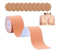 GNAUMORE Nastro Sollevamento Seno,Rotolo Nastro Adesivo Seno Push Up,Nastro per Sollevamento Seno,Traspirante Push-up Nastro Adesivo,Nastro per Sollevare Seno per una Coppa,Nastro per Seno 1PC