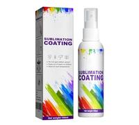 GNAUMORE Spray di Rivestimento a Sublimazione,Spray per Sublimazione per Camicie di Cotone,per Miscele di Magliette in Cotone e Tutti i Tessuti,Impermeabile,Professionale,Lucido,100ml