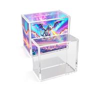 Gnaxyzthor Custodia magnetica in acrilico per Elite Trainer Box, vetrina magnetica da 5 mm, 14 x 8 cm, senza acidi e antigraffio, chiusura magnetica rapida, per proteggere le scatole Pokemon