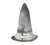 Gnbmvcc Willow Tree, mantello con cappuccio, per adulti e bambini, per Halloween, feste in famiglia