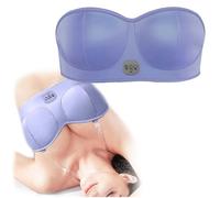 GNbow Reggiseno da Massaggio per Potenziare Il Seno, Reggiseno per Massaggio Elettrico con Riscaldamento a 3a Marcia per Lift And Firmin Chest Aumento del Torace Anti Cedimento