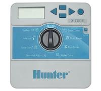 GNCGarden Hunter, Programmatore di irrigazione Hunter, X-Core 201i 2 Stazioni (interno) | Programmatore irrigazione automatica | Timer irrigazione 2 stagioni
