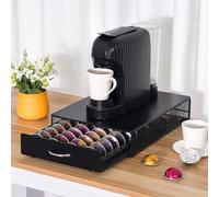 GNCHome Portacapsule da caffè, cassetto portaoggetti, organizer e dispenser per capsule, 40 pezzi