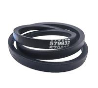 GnDaYoug 579932MA Cinghia di trasmissione a coclea per spazzaneve da 3/8" x 33", ricambio per spazzaneve a due stadi Murray Craftsman, compatibile con modelli 579932 579932MA 1733324SM Ariens 07204200