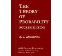 Gnedenko The Theory of Probability (Copertina rigida) Chelsea Publications