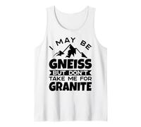 Gneiss Granito Roccia Scienziato Geologia Divertente Scienza della Terra Canotta