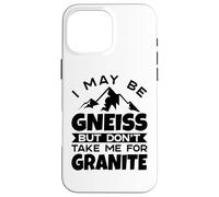 Gneiss Granito Roccia Scienziato Geologia Divertente Scienza della Terra Custodia per iPhone 16 Pro Max