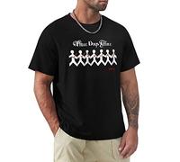 GNHFNM Three Days Grace - Maglietta da uomo a maniche corte, girocollo, casual, estiva, vintage, Come nella foto, M