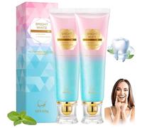 GNHG 2 Pcs Dentifricio Sbiancante,Niacinamide Toothpasta,Toothpaste,Biancante Naturale,Dentifricio Sbiancante Intensivo Alla Niacinamide,Per Pulisce Le Macchie e Il Tartaro,Cura Delle Gengive