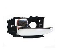 GNITRIMS Maniglia Interna Porta Sinistra/destra Cromata Per Auto Maniglia Interna Per HYUNDAI Per Elantra XD 826102D000 826202D000AX (Lato Guida Sinistro)