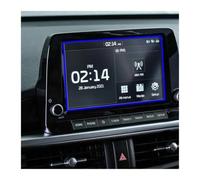 GNITRIMS Per Kia Per Picanto 2021 Proteggi Schermo GPS | Pellicola per sistema di infotainment di navigazione GPS per autoradio da 8 pollici in vetro temperato