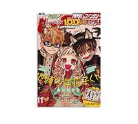 GNKIO Anime Jibaku Shounen Hanako-kun Manga Cover Poster Decorativo da Parete Soggiorno Poster Camera da Letto Pittura 20 x 30 cm