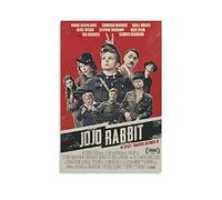 GNKIO JoJo Rabbit Movie Poster Decorazione da Parete Soggiorno Poster Camera da Letto 16x24 (40x60 cm)