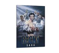 GNKIO Movie Poster Rocky Balboa Decorazione da parete per soggiorno, camera da letto, 12 x 18 pollici (30 x 45 cm)